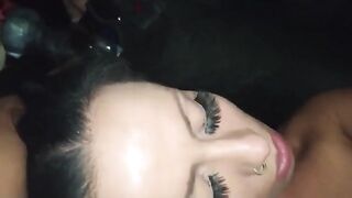 Time to pay. Whore fucking with BMW driver. Real public sex