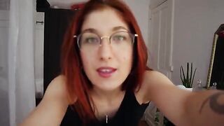 Trish Collins does a sexy lingerie try-on, showcasing her stunning 34C natural curves