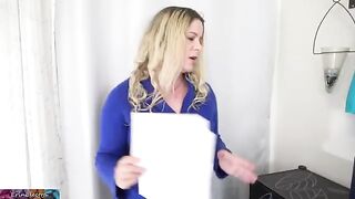 The stepmom helped the boy with the sheets, ensuring he was ready for college