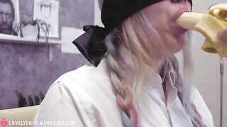 Doctor prescribed sex with a blindfold for lovely dove