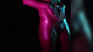 Fantasy/Enjoying my toys (Anal Plug + Dildo) is the title of this steamy solo performance