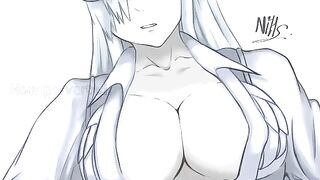 WBC catches you slacking off with a steamy hentai JOI twist