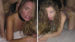 Petite babes Eveline Dellai and Sabrina Spice in hot action, who’s better?