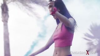 Karl Toughlove is lucky to fuck gorgeous Eliza Ibarra in a steamy scene