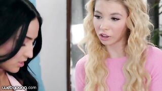 Kenzie Reeves fucked hard by college bestie and crush