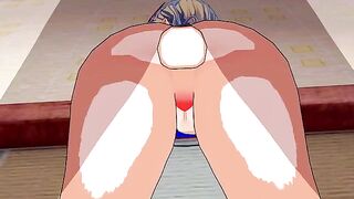 Rebecca Bluegarden gets fucked hard in this intense animated scene