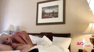 Brandi Bae, a porn star, fucks her fan and gets cum on her ass