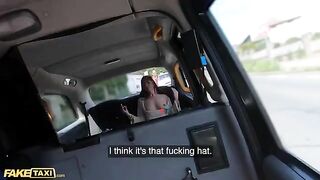 Skinny Spanish babe Linda Del Sol masturbates and fucks in the car, showcasing her daring public encounters