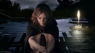 Blonde hottie Melina fucked hard in Elden Ring animation