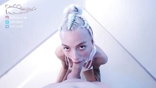 Cosplay sex with petite teen and rough anal in space setting