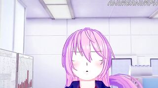 Shikimori Micchon gets her pussy railed from behind in this hot hentai scene