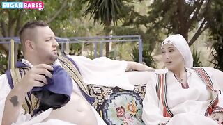 Hot Greek MILF gets her tight ass gapped by a horny farmer in HD