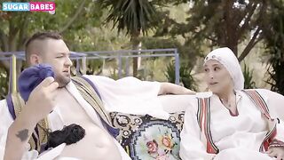Hot Greek MILF gets her tight ass gapped by a horny farmer in HD