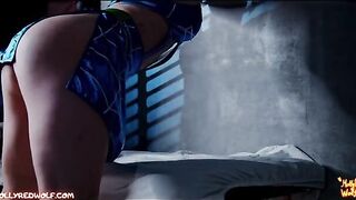 Jolyne Cujoh gets caught masturbating, MollyRedWolf’s intense body search unfolds