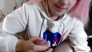 A cute girl was reading a book, but she was interrupted and fucked