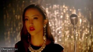The sultry singer Alexia Anders gets overwhelmed by Anton's impressive size