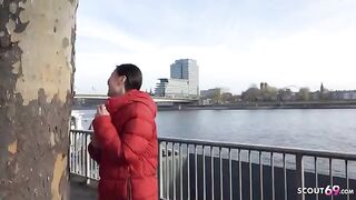 First time rimming and porn with Asia College Girl Luna I, picked up and rough fucked