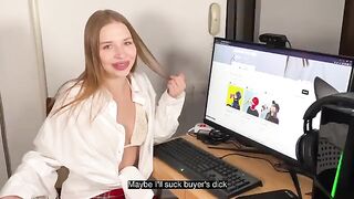 Buy NFT from my stepsister to fuck her like that! (Exclusive, crypto content)