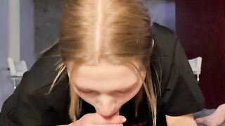 A girl got kicked out of the house for being a slutty girlfriend