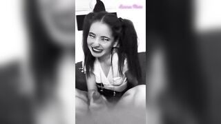 Petite Emma Fiore gets wild on TikTok in this hot vid