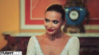 Stunning Venera gets her ass gapped in a sensual TUSHY scene