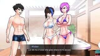 You are trapped with goddesses in a game, and you must find a way out