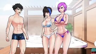 You are trapped with goddesses in a game, and you must find a way out