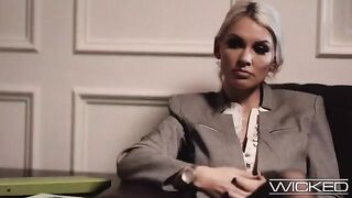 A therapy session turns into a threesome fuck with Kenzie Taylor