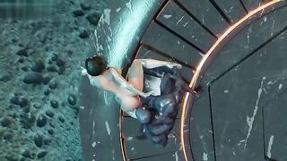 Hot 3D hentai animation with uncut sex and Angelita’s incredible skills
