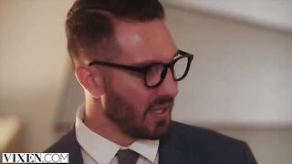 Fashion model Kylie inspires designer in every way, a captivating scene from Vixen