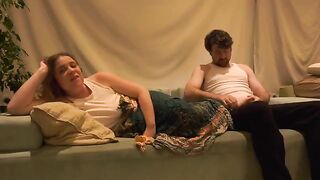 Stepmom seduces her stepson when he catches a girl at an inappropriate time