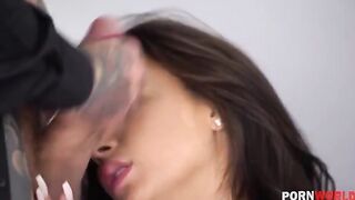 Latina model Susy Gala gets her pussy balls deep by photographers