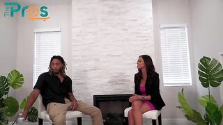 Armani Black, the busty stepmom from New York, gets her tight pussy railed by Derek Savage’s BBC