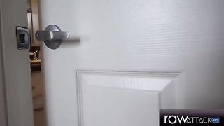 Petite hottie Sera Ryder enjoys hardcore sex with a huge dick in an intense scene