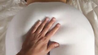 Pervert stepsbro caught his stepsister watching porn and fucked her doggy style