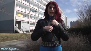 Public Agent screwed a tourist redhead Brit in the hotel room