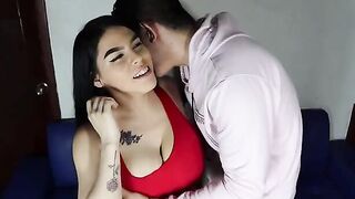 I can't help but stroke my dick when I see my step-sister