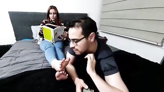 I have a few guys and they all love my feet in a special way