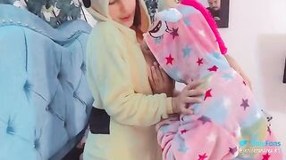A great man with a huge cock fucks a pregnant woman of 6 months