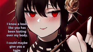 Yor wants to know some secrets. It's none of her business