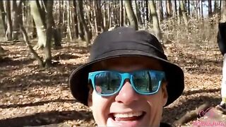 A day with Kleomodel ended with a group encounter in the woods, captured in a vlog