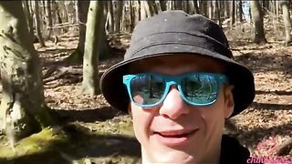 A day with Kleomodel ended with a group encounter in the woods, captured in a vlog
