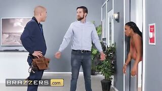 Xander helped Maserati XXX get unstuck by oiling her big ass and having hardcore sex