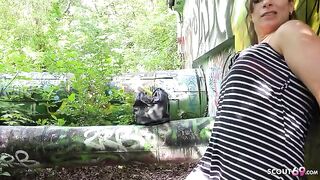 German mature woman gets fucked hard by Turkish stud