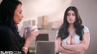 The teacher is replaced by a naughty one in the class with SLAYED