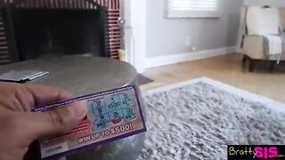 The stepbrother has a dream to have sex with her