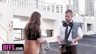 The best foursome video with Eden West and her sexy friends getting wild