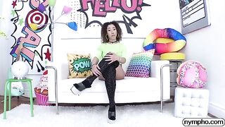 Cute teen Kira Perez gets her pussy railed in hardcore action