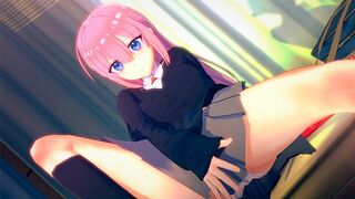 Mini skirt girl Shikimori gets fucked hard in the forest