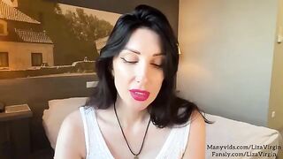 A hot MILF gave a deepthroat blowjob to her step daughter's boyfriend in a steamy scene